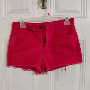 Universal Thread Bright Red Jean Shorts